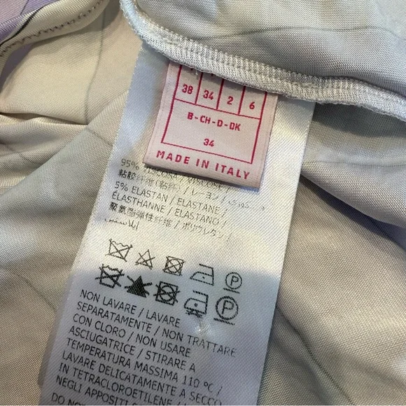 Emilio Pucci Purple and White Mini Dress - Picture 3 of 5